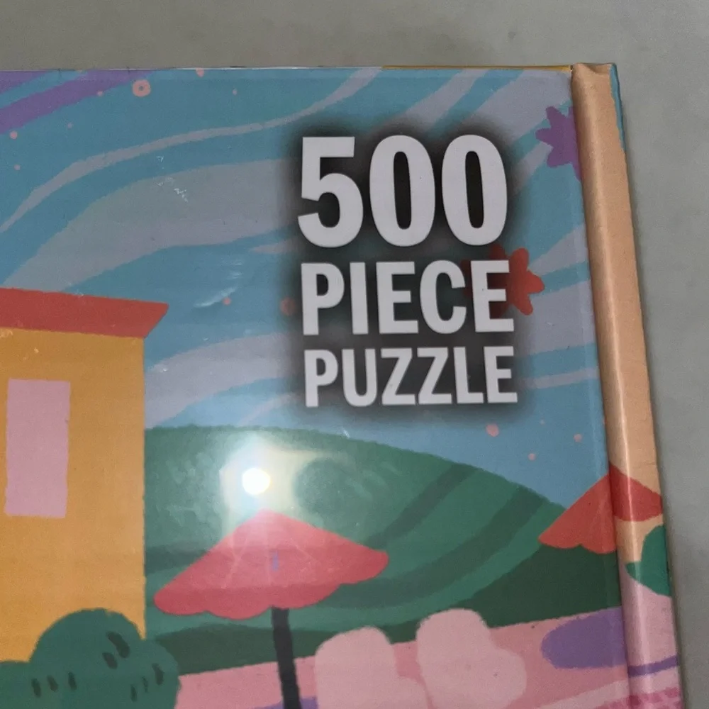 Kodak 1000 Piece Car Wash Saturday and de bored 500 Piece Palm Springs‎ Puzzles